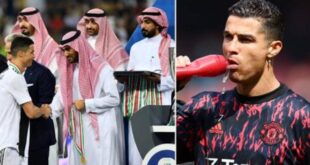 1657826576 Man Utds star Cristiano Ronaldo reportedly receives staggering Saudi Arabia proposal 1280x720