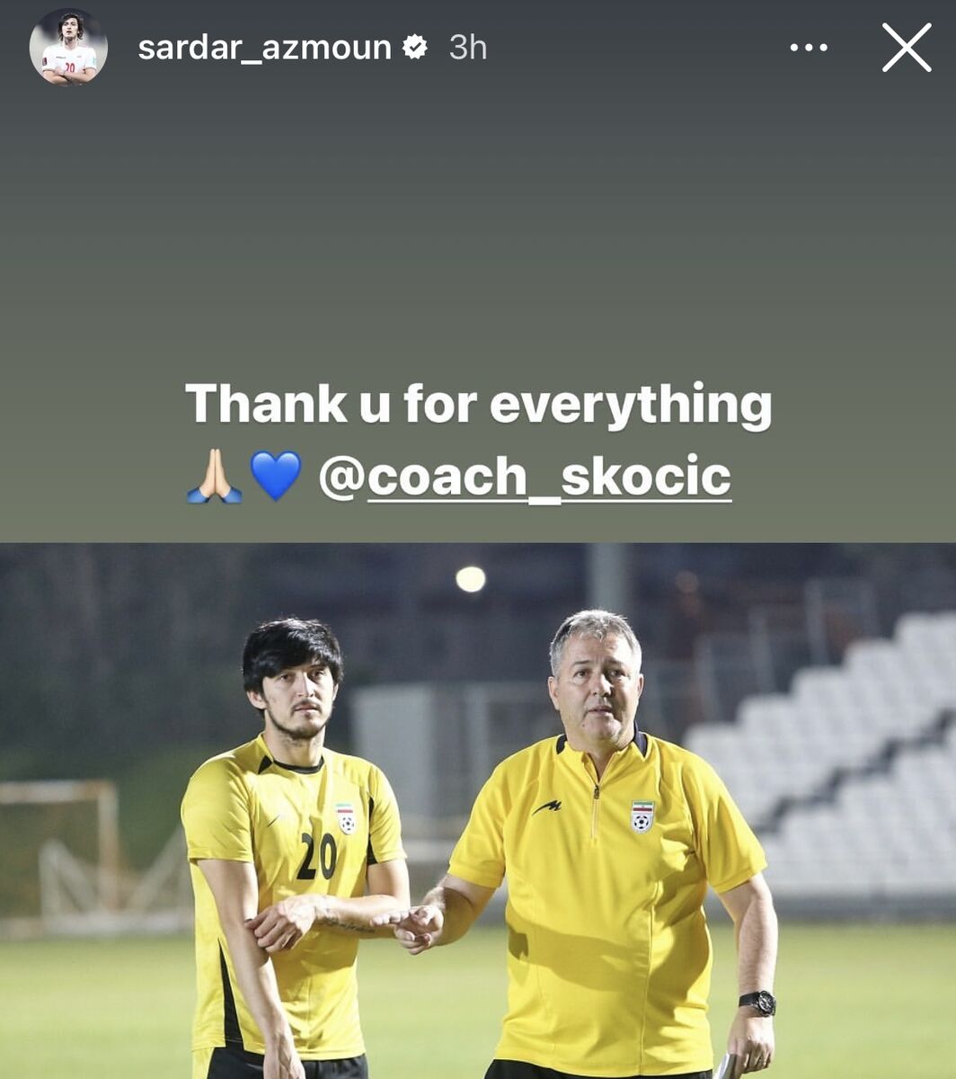 عکس| تنها بازیکنی که اسکوچیچ را فراموش نکرد/ رفتار متفاوت ستاره تیم ملی در خصوص مربی اخراجی!