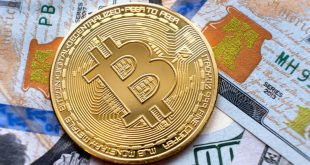 close up of metal shiny bitcoin crypto currency co 2022 10 31 22 23 52 utc 768x512