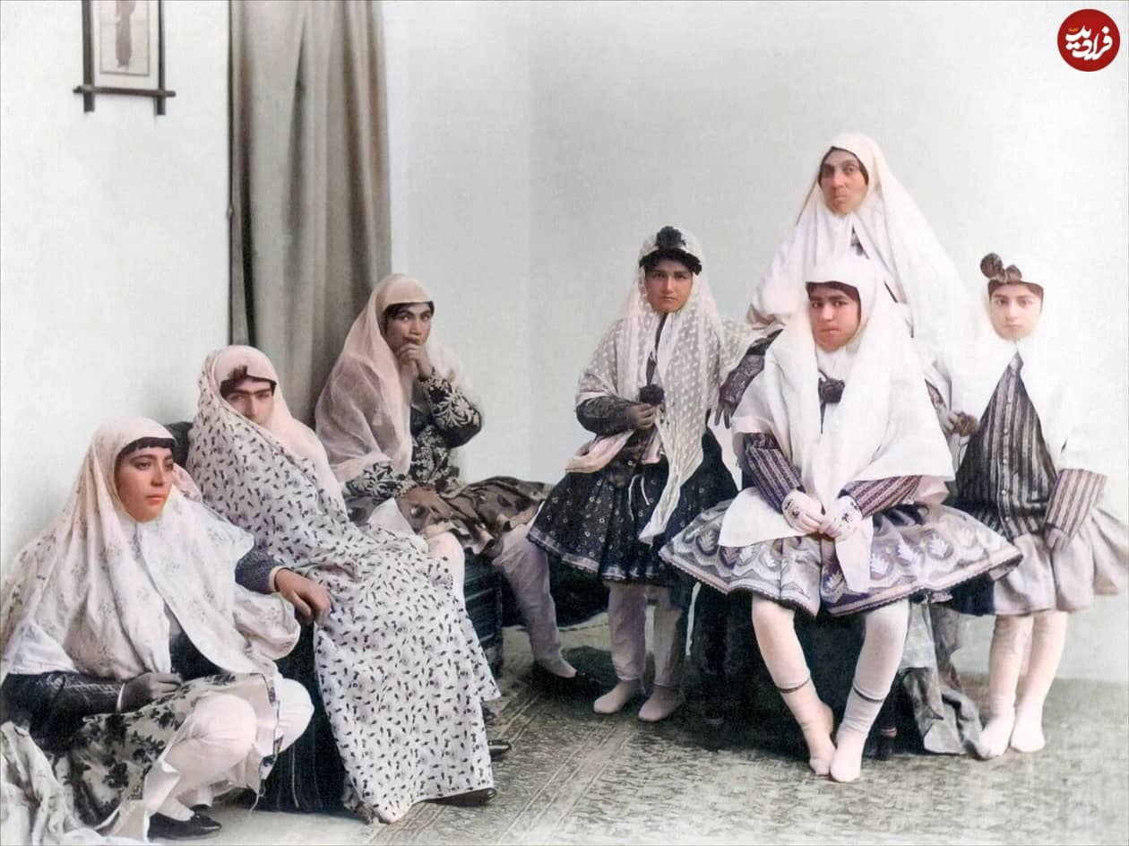 1684143542 246 زن زیبای قاجار که عکاس خارجی را مجذوب کردعکس